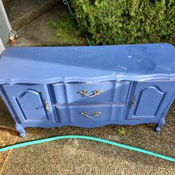 Old Blue Dresser