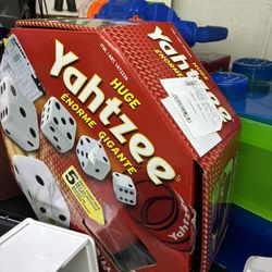 Huge Yahtzee Game w/ Soft Foam Dice