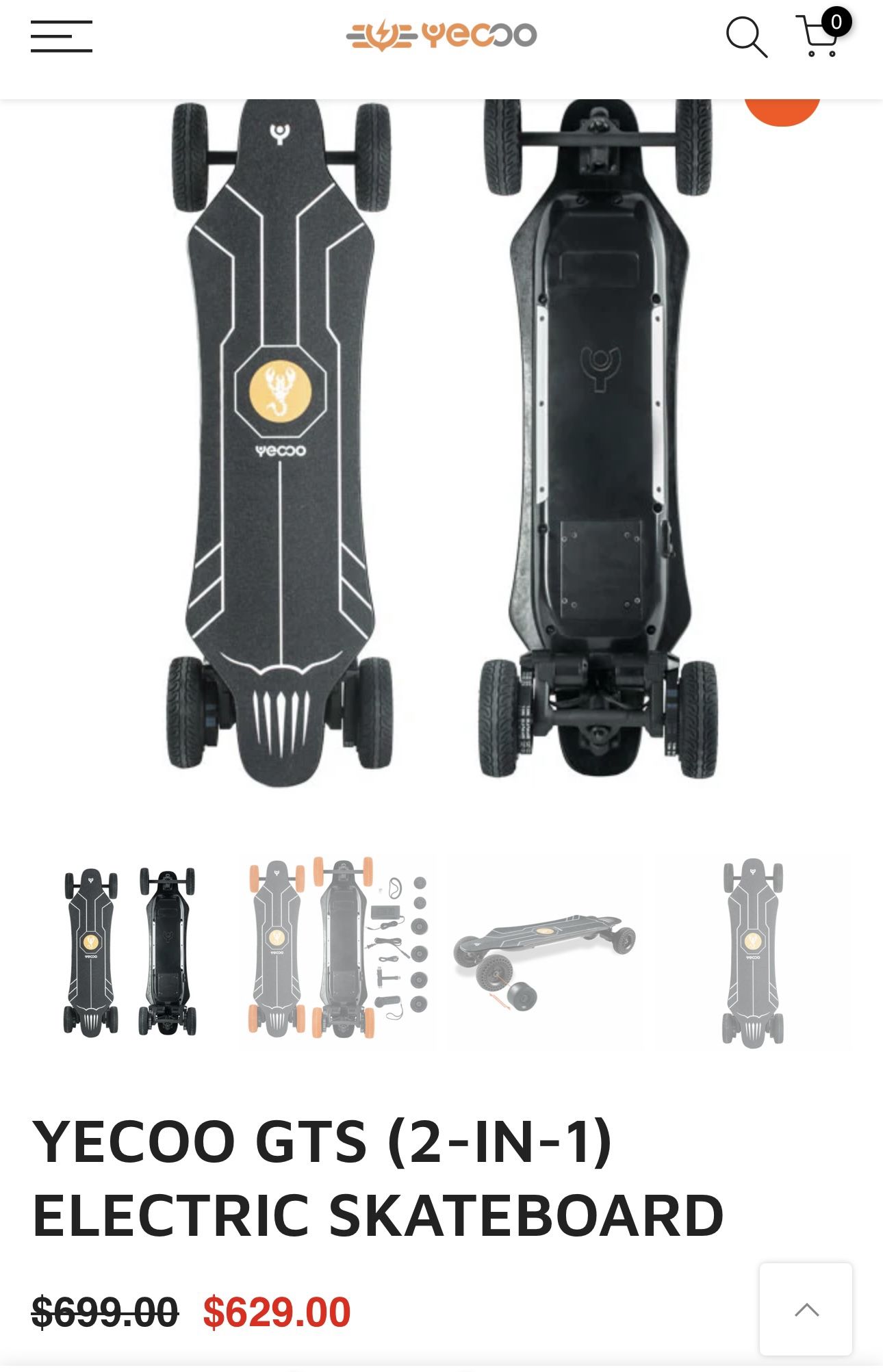 Yecco Electric Skateboard 