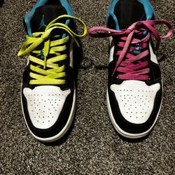 🔥 Air Jordan 1 Low “South Beach” – Mint & Pink Retro Style 🏝️