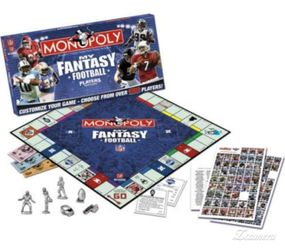 MONOPOLY NFL MY FANTASY FOOTBALL PLAYERS EDITION
