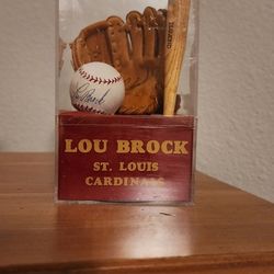 Lou Brock Glove St. Louis Cardinals