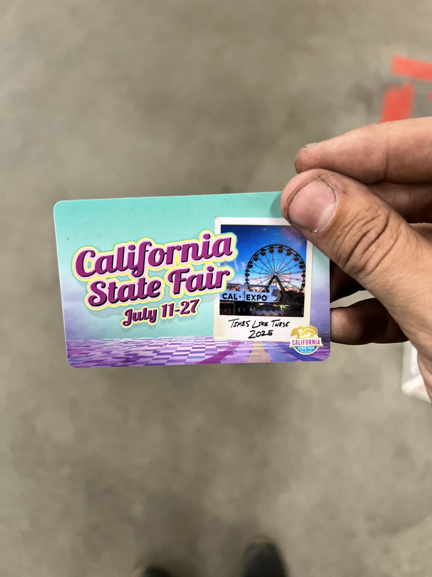 CA State Fair Season Pass