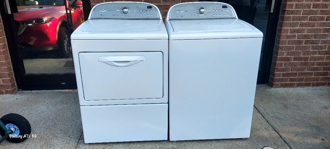 WHIRLPOOL CABRIO WASHER AND DRYER