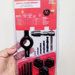 Metric Tap and Die Set (17-Piece)