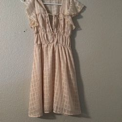 Cream Never Worn Dress
