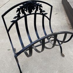 Iron Wood Holder