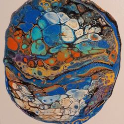 Acrylic Pour Canvas