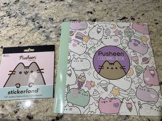 Pusheen Coloring Book And Stickers