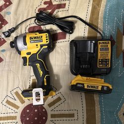 Dewalt 1/4 impact driver 20v
