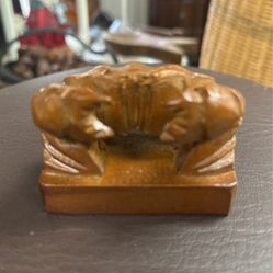 Wooden Figurine Crab