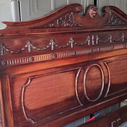 King Bed Frame - Real Wood