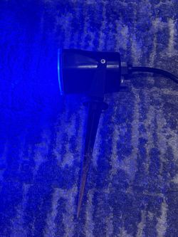 Blue Strobe Light