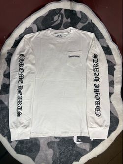 Size L/Xl white chrome hearts shirt