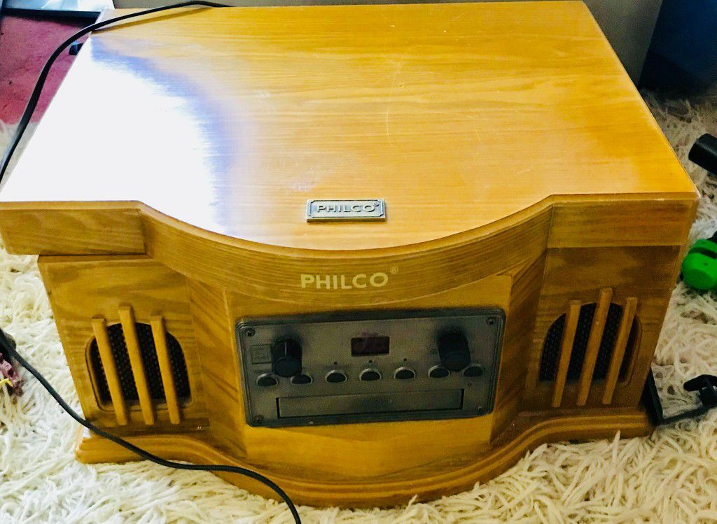 philco radio cd and record