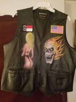 Leather Vest