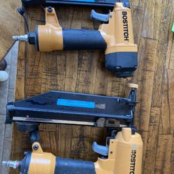 (2) Bostitch Nailers