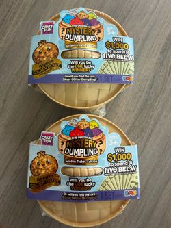 Crazy Fun Golden Ticket Edition Mystery Squishy Dumpling Blind Pack Five Below