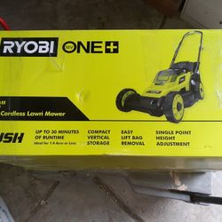 Open Box 18 Volt Lawn Mower Cordless