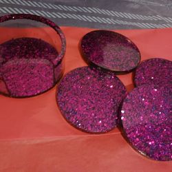 Resin Mug Coaster Set