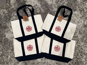 Looking to TRADE for striped TJ's canvas totes