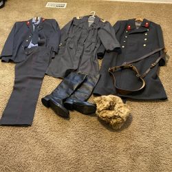 Antique Russian Police Uniforms