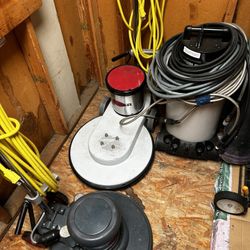 Janitorial  Equipment. 