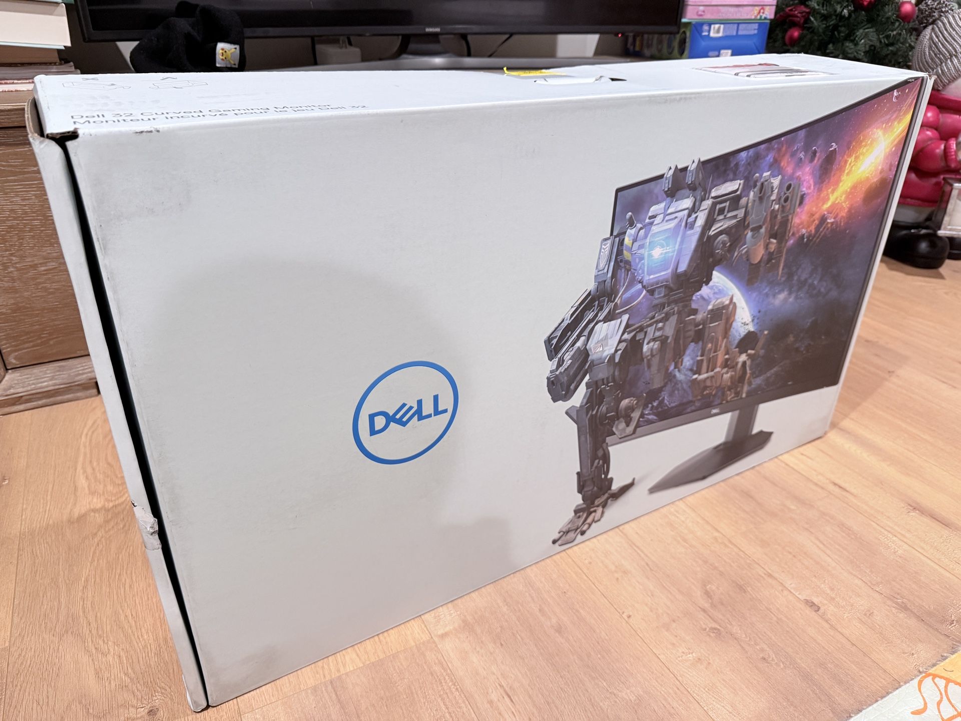 Brand New Dell 32 curved gaming monitor 165hz s3222dgm