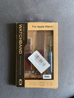 Apple Watch leather band