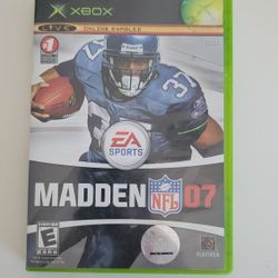 Xbox Madden 07