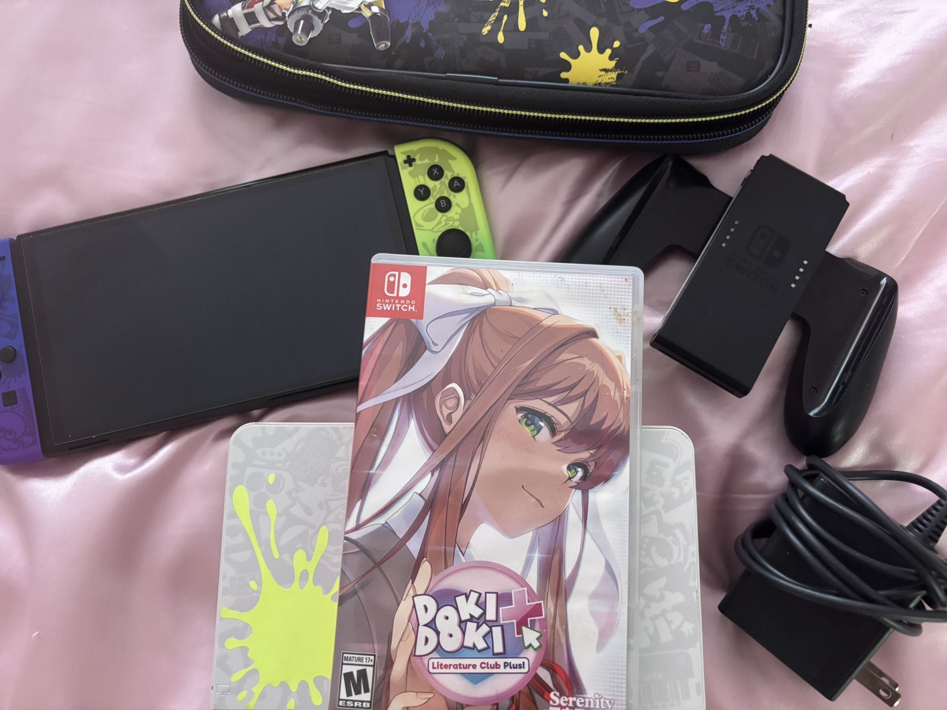 Nintendo switch OLED splatoon edition