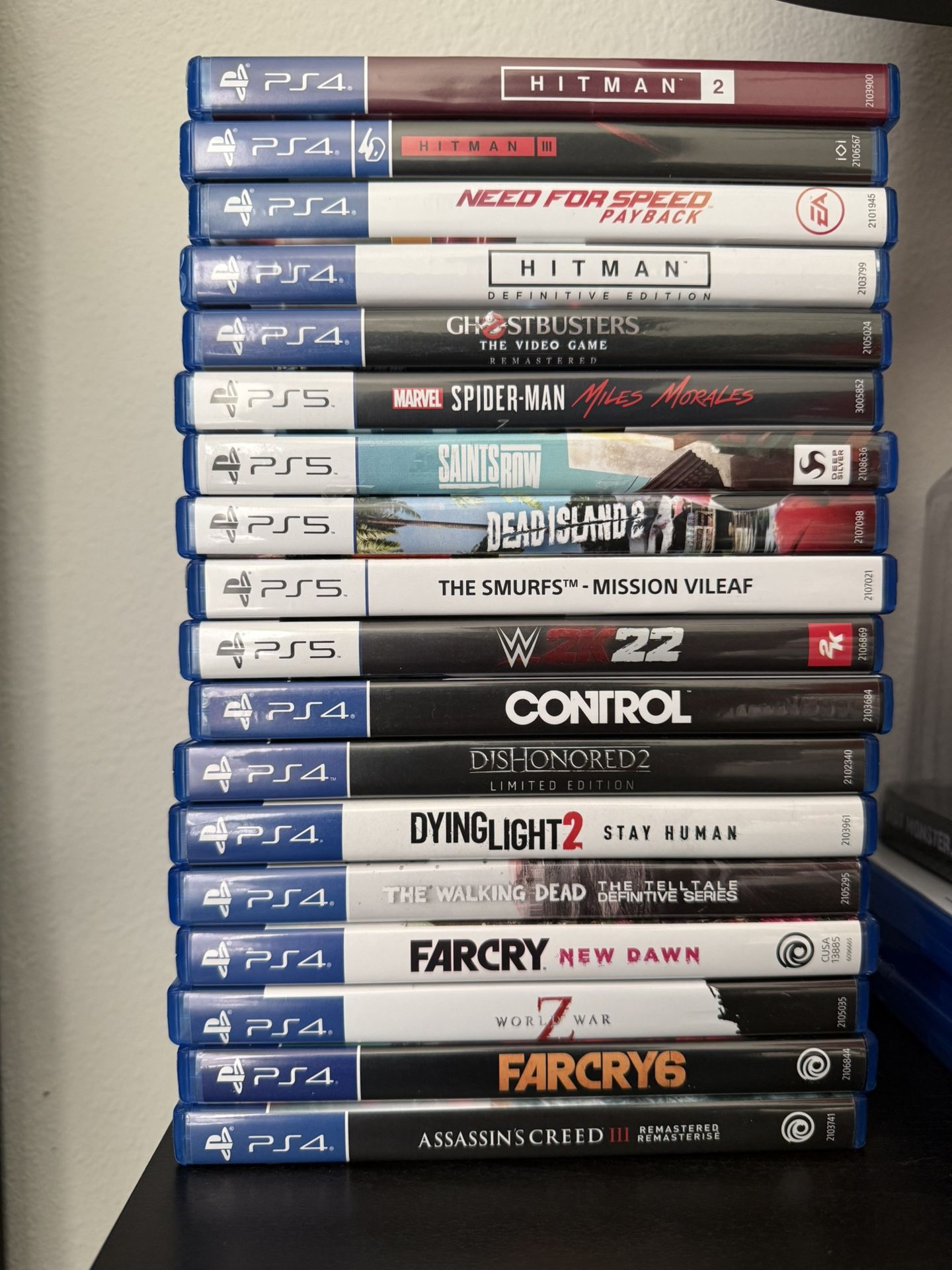 PS4 $12 PS5 $15 