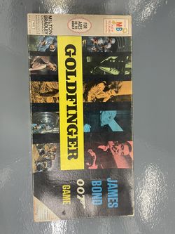 James Bond Goldfinger Board Game by Milton Bradley 1965