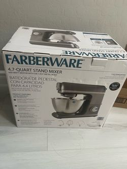 NEW Farberware 4.7 Qt Professional Stand Mixer 600W – Complete