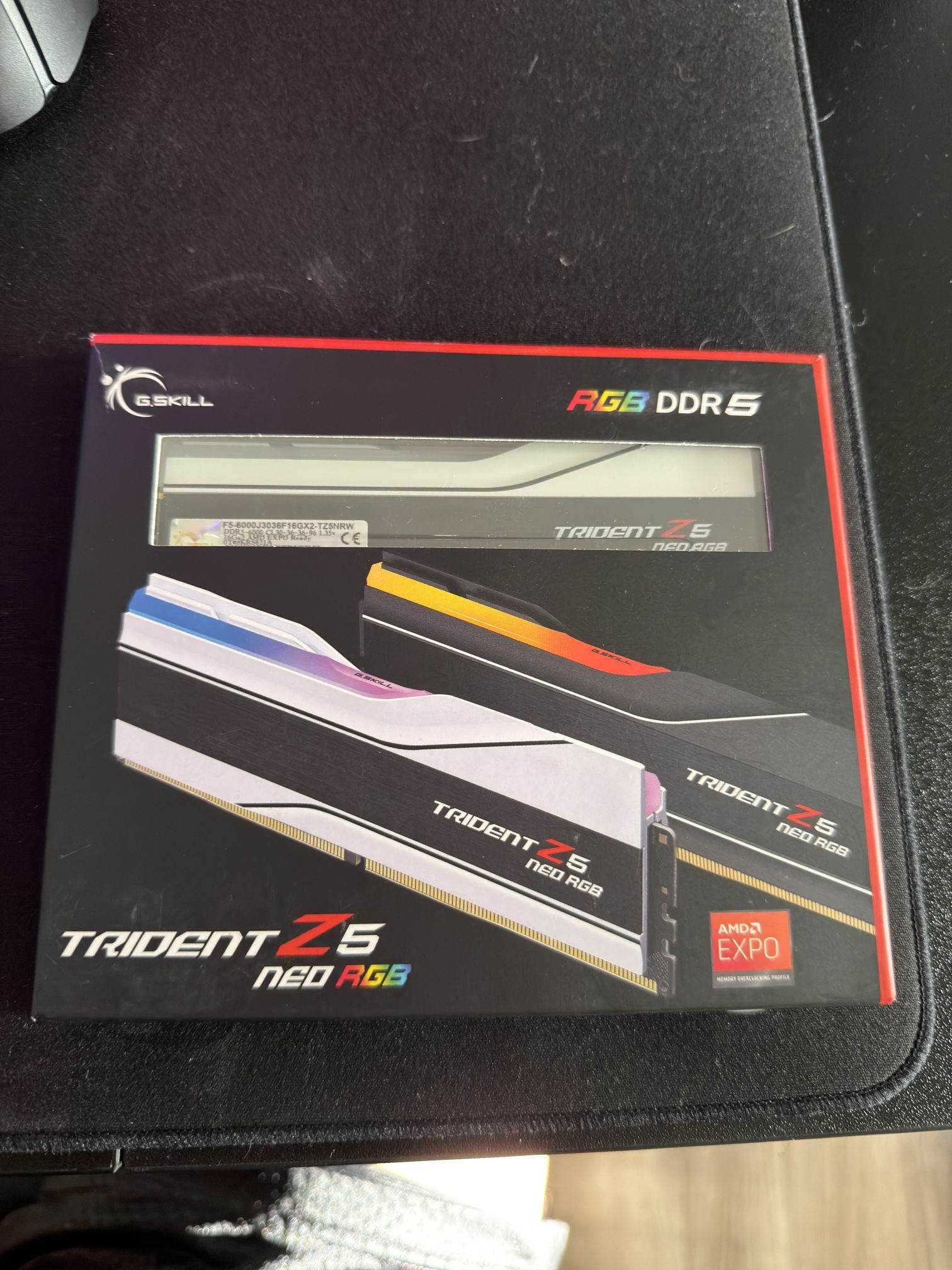 G. Skill Trident Z5 Neo RGB DDR5 6000MT/s CL30 Ram