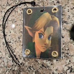 Legends Of Zelda Link Keychain Necklace 