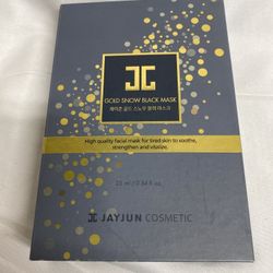 GOLD SNOW BLACK FACIAL MASK