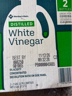 White vinegar
