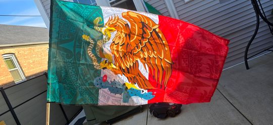 🇲🇽 New México 3x5' Flags With Pole 🇲🇽