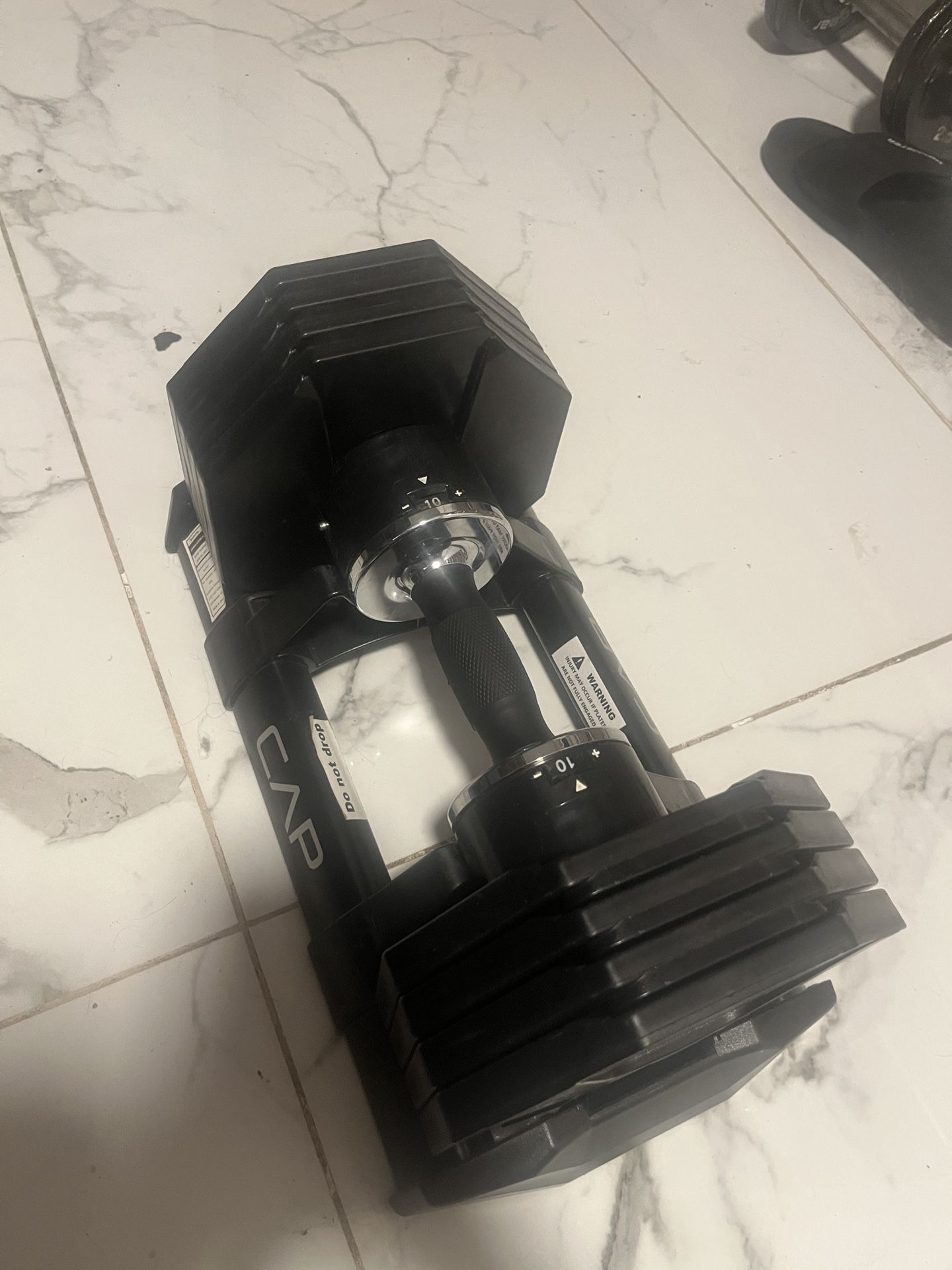 CAP 50 LB Adjustable Dumbbell
