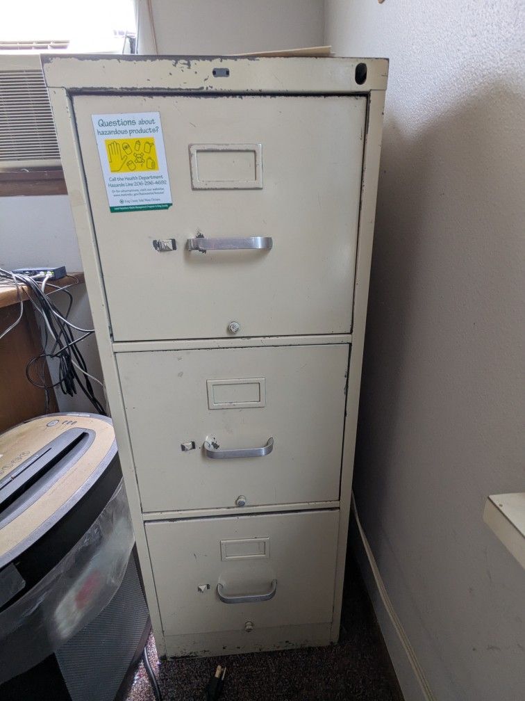 3 Drawer Filing Cabinet