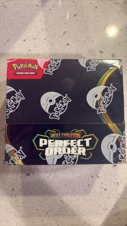 Sealed Pokemon perfect order booster box
