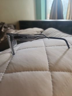 Oakley Eyeglasses Gray Clear Frame