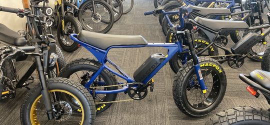 MacFox X7L Electric Bike 48V BLUE