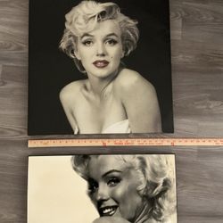 2 Marilyn Monroe Pictures/wall decor