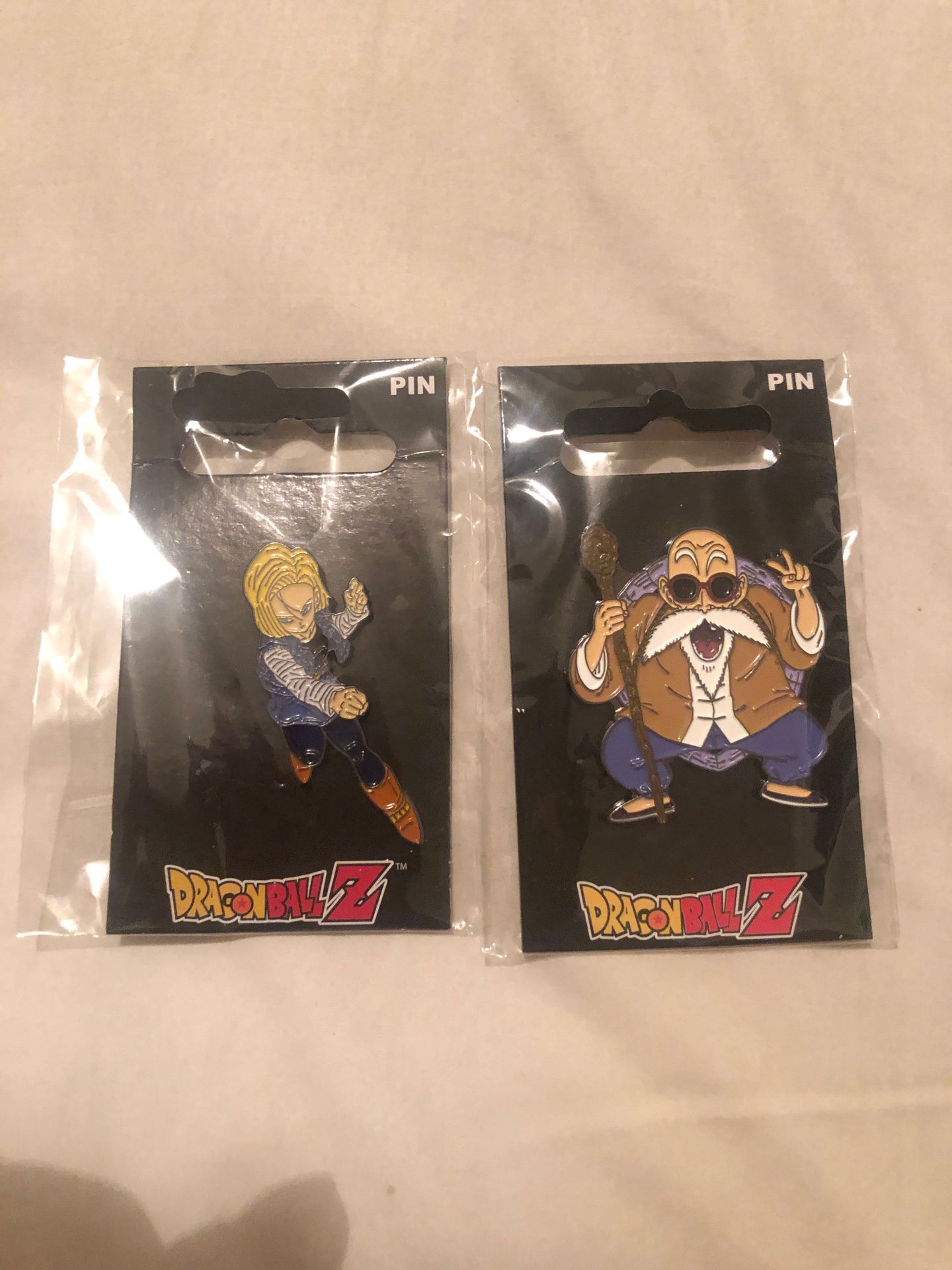 Dragonball Z enamel pins