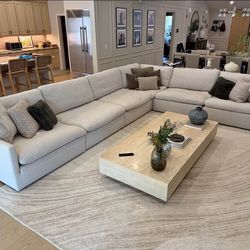 BRAND NEW LIGHT GREY SECTIONAL CLOUD SAME DAY DELIVERY