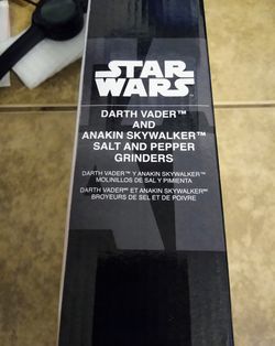 Star Wars, Other, Star Wars Darth Vader And Anakin Skywalker Salt And Pepper  Grinder