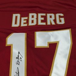Steve DeBerg Signed Autograph Kansas City Chiefs Jersey JSA COA #17 QB NFL

