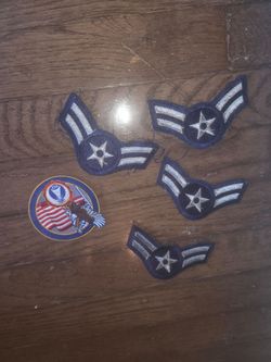 Vintage Jacket/ Clothing Patches (6 of them)